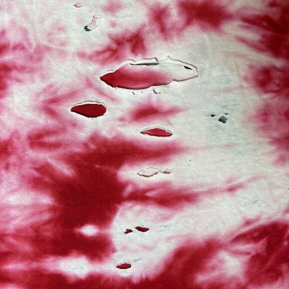 Destroyed Tie Dyed Yellowstone National Park Tee | XL - Picture 5 of 5